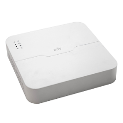 UNV NVR 4CH 1 STA POE 2TB WHIT White **