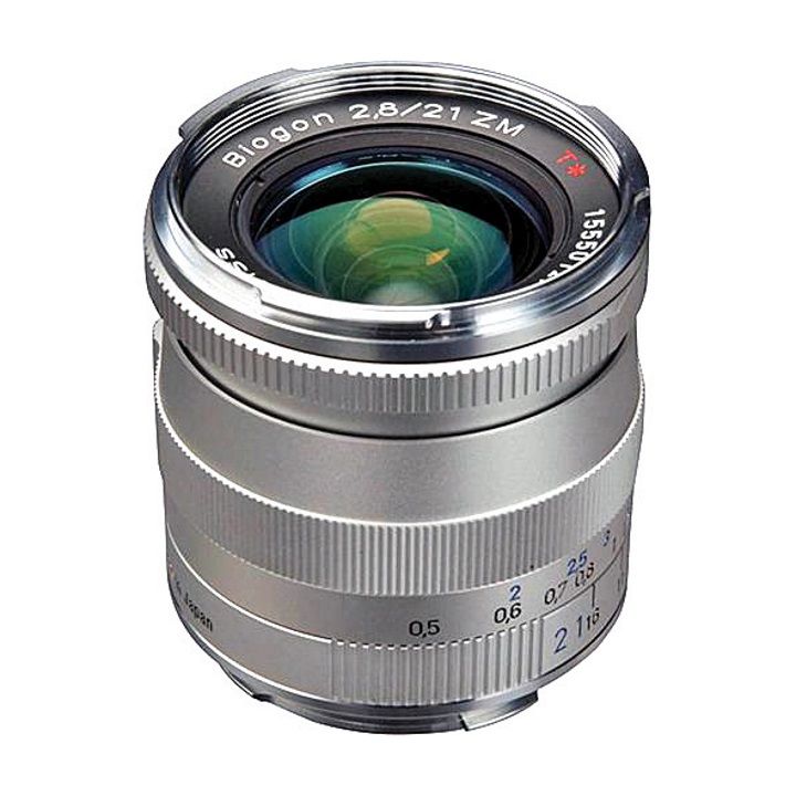 Zeiss Biogon 21mm f/2.8 ZM Lens for Leica M-Mount - Silver