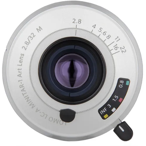 Lomography LC-A Minitar-1 Art Lens (Silver)