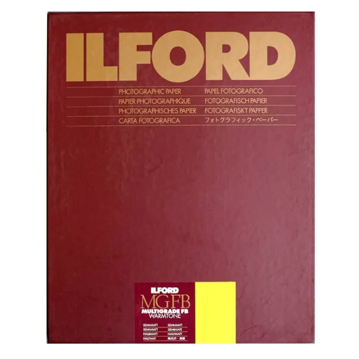 Ilford Multigrade FB Warmtone Matt 8x10" Darkroom Paper 100 Sheets MGFBWT24K