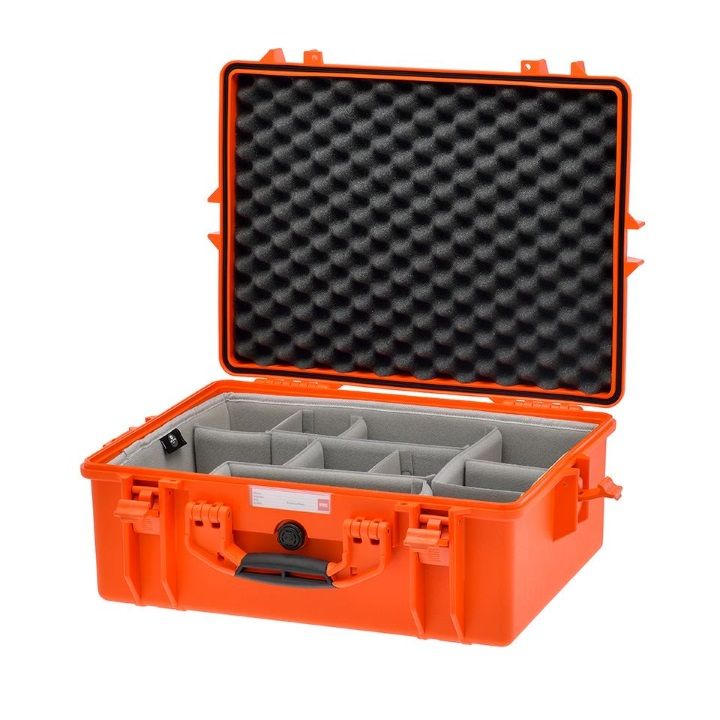 HPRC 2600 - Hard Case with Second Skin Divider Kit (Orange)