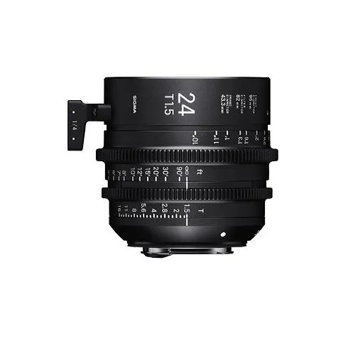 Sigma 24mm T1.5 Cine Lens for Canon EF Mount
