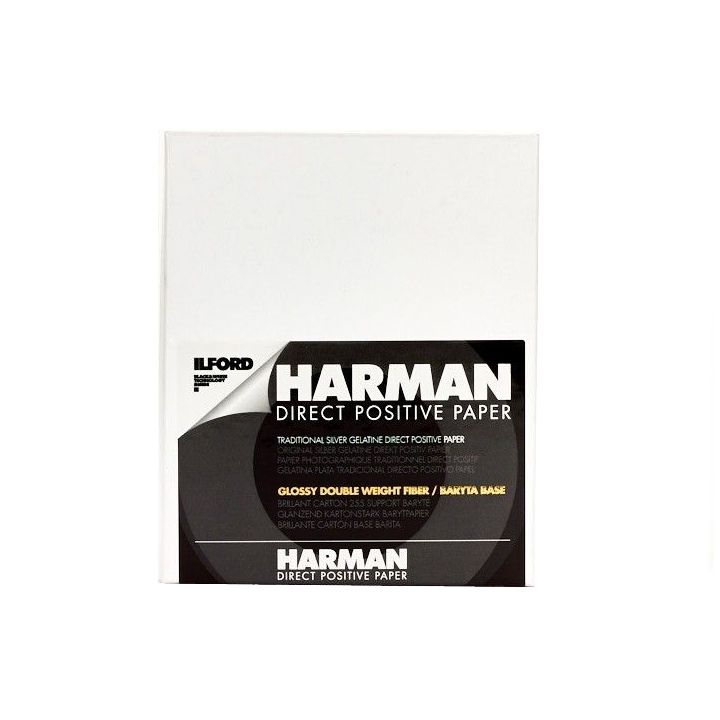 Ilford Harman Direct Positive FB 4x5" 10.2x12.7cm 25 Sheets DIRPOS1K