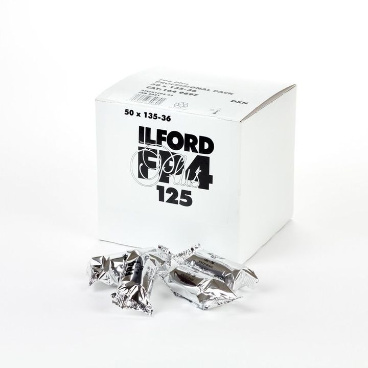 Ilford FP4 Plus ISO 125 35mm 36 Exposure Black & White Film "Pro Pack" - 50 units