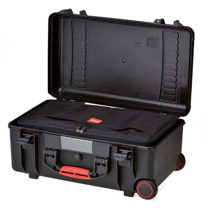 HPRC 2550W - Wheeled Hard Case with Bag & Dividers (Black)