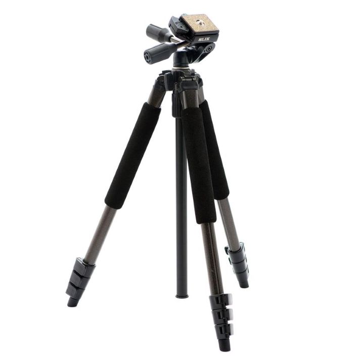 Slik Sprint Pro II BK Tripod with SH704E 3Way Head 6157104 C.R