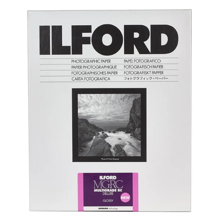 Ilford Multigrade Deluxe Gloss 8x10" 250 Sheets Darkroom Paper MGRCDL1M