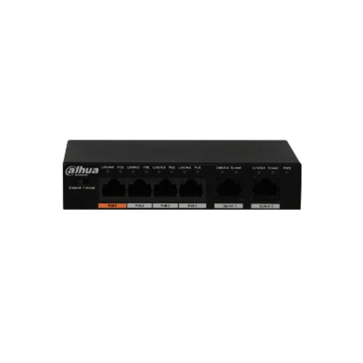 Dahua Switch 4 Port PoE 60 watt