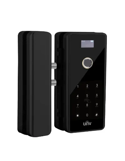 UNV Glass Smart Lock Black