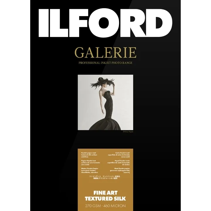 Ilford Galerie Fine Art Textured Silk Paper Sheets (270 GSM)