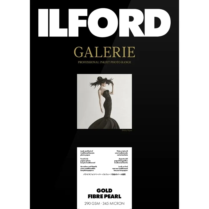 Ilford Galerie Gold Fibre Pearl Photo Paper Rolls (290GSM)