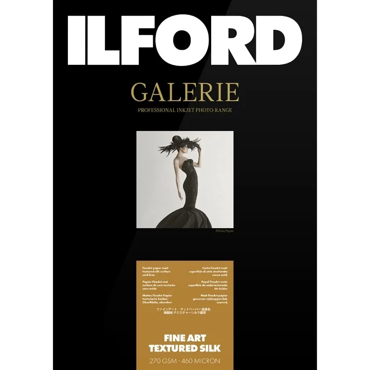 Ilford Galerie Fine Art Texture Silk Photo Paper Rolls (270 GSM)