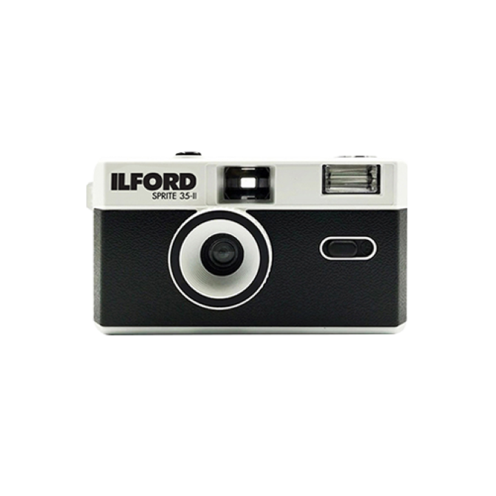 Ilford SPRITE 35-II Reusable Camera - Classic Black & Silver