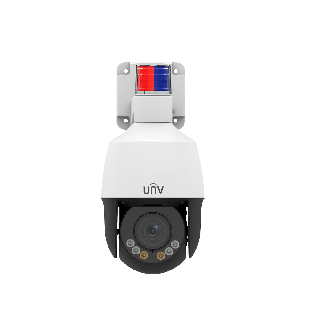 UNV IP66 IR 2MP 4x Active Deterrence PTZ Camera