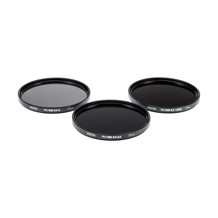 Hoya 77mm Pro ND EX 8 / 64 / 1000 Filter Kit