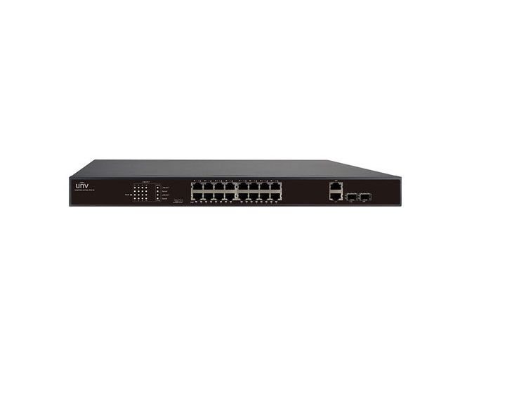 UNV Network Switch 16 Port PoE & 2 Uplink / 2 SFP