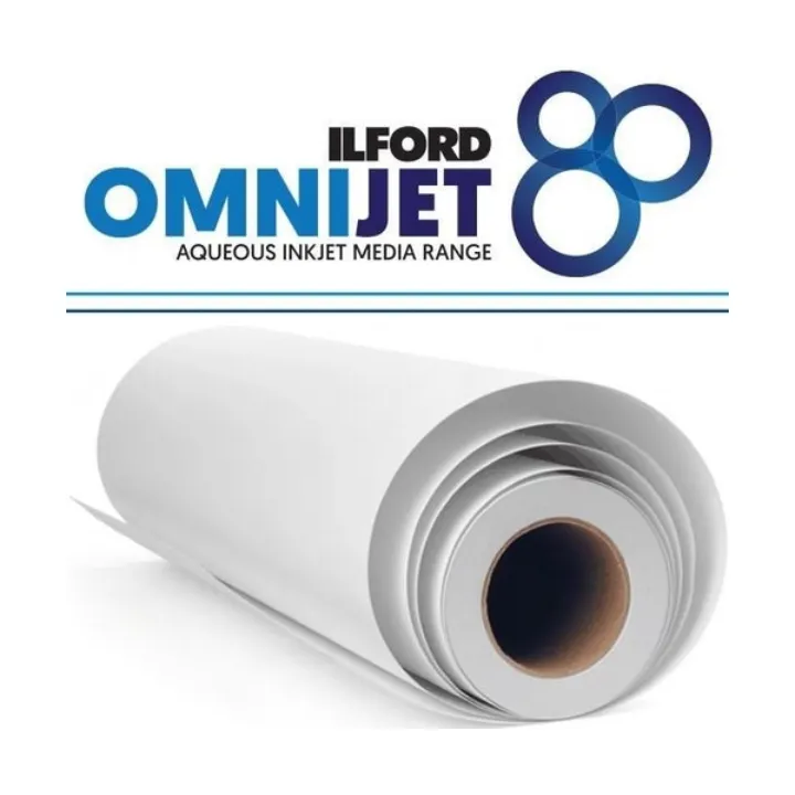 Ilford Omnijet Bright White Solvent Canvas 60" 152.4cm x 30m Roll C760 OVSWC14