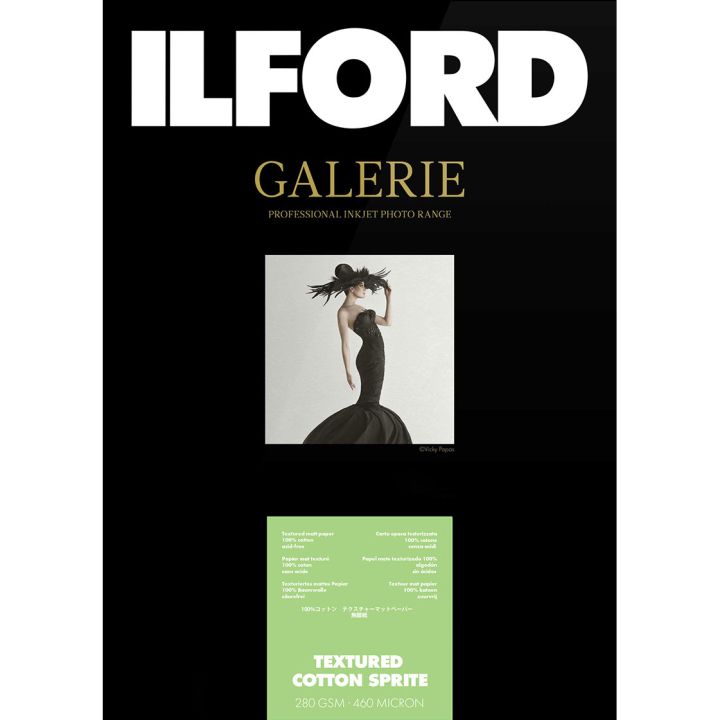 Ilford Galerie Textured Cotton Sprite Photo Paper Rolls (280GSM)