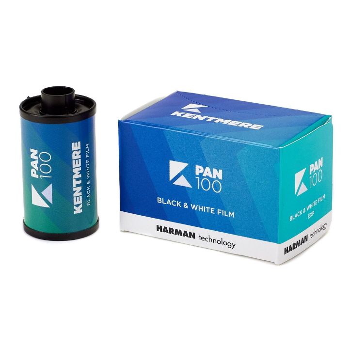 Kentmere 100 ISO 35mm 24 Exposure Black & White Film