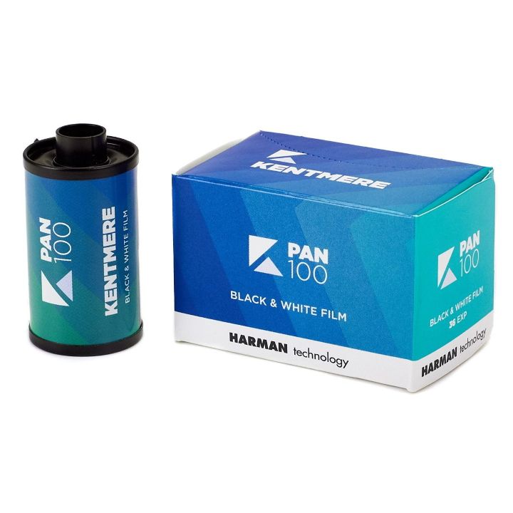 Kentmere 100 ISO 35mm 36 Exposure Black & White Film