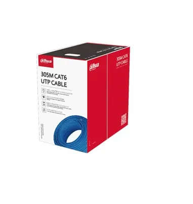 Dahua Cat-6 Cable  on Reel 305 meters - Blue - Pallet of 36 boxes