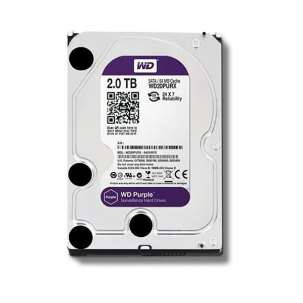 Western Digital 3.5" 2TB PURPLE HDD 