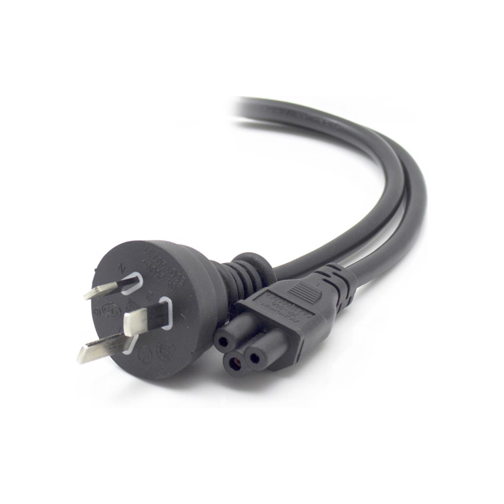 IEC C5 3-Pin Clover Power Lead - 1.8m