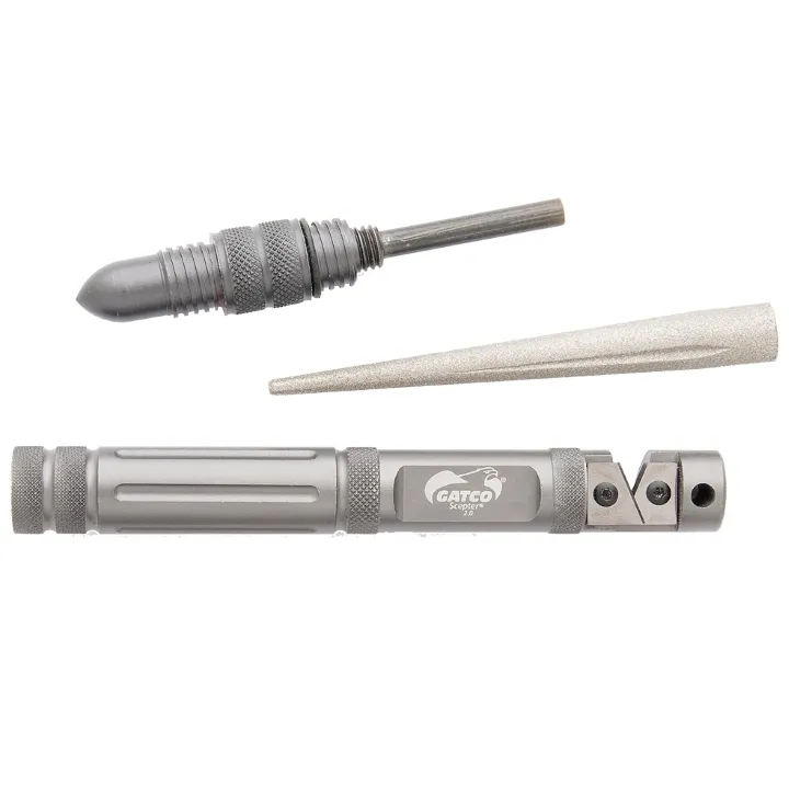 SCEPTER 2.0 DIAMOND TAKE DOWN SHARPENER & FIRE SURVIVAL TOOL