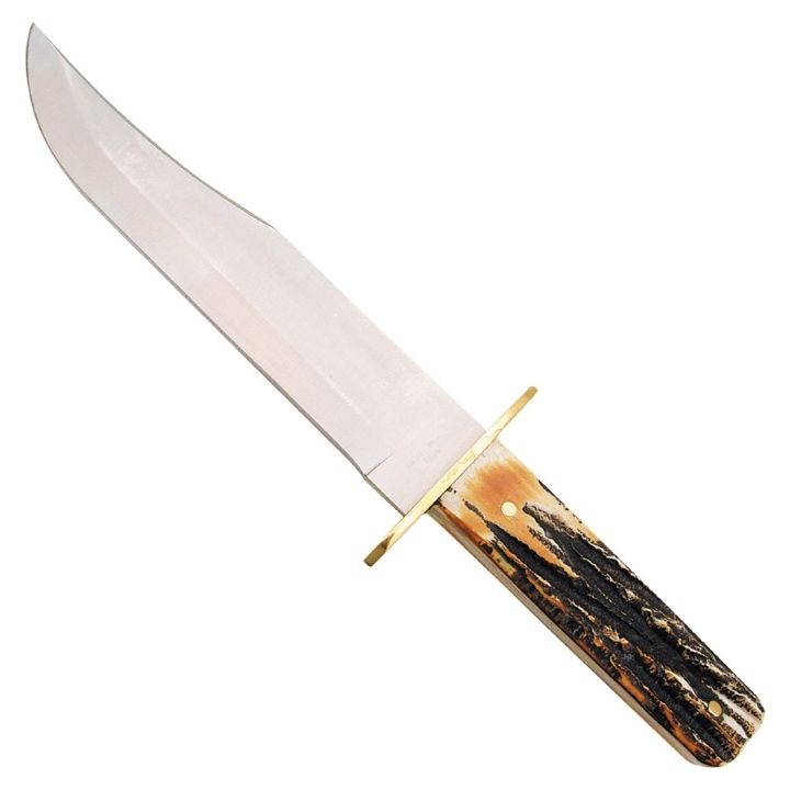 Bear 14 3/8" Bowie Indian Stag with Sheath