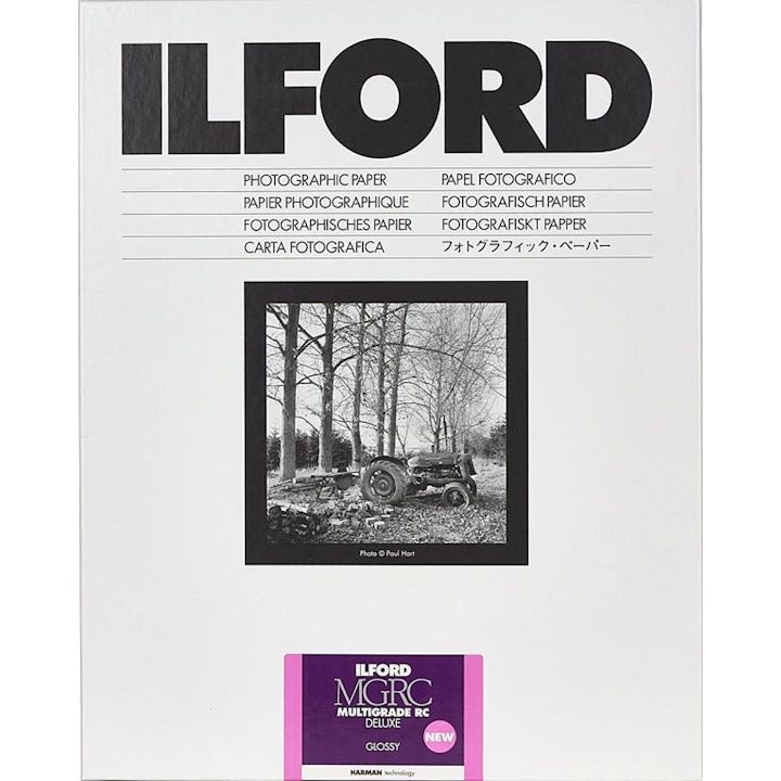 Ilford Multigrade Deluxe Gloss Paper 8x10" 25+5 Sheets Darkroom Paper MGRCDL1M
