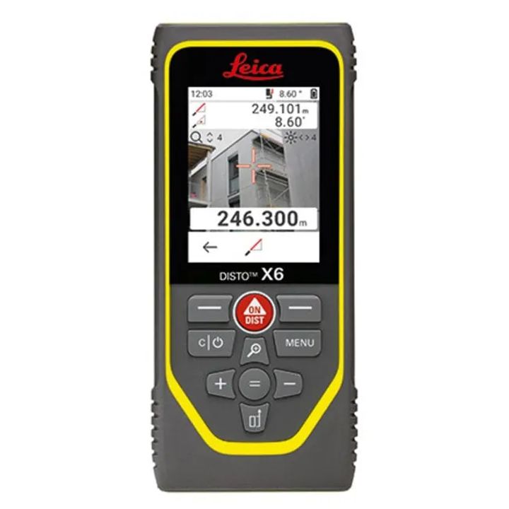 Leica DISTO X6 Laser Distance, Touch Screen, Li-ion