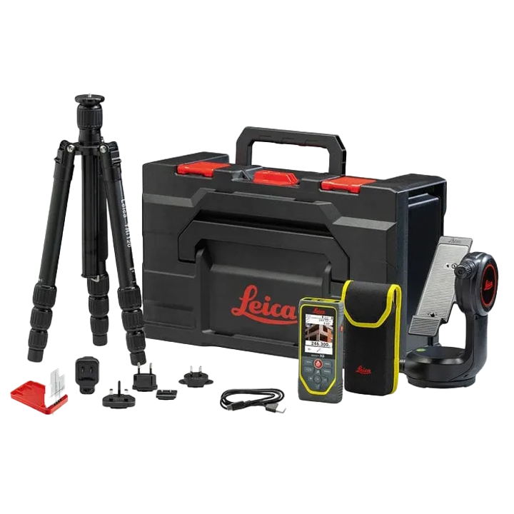 Leica DISTO X6 Laser Distance Meter P2P Kit incl DST 360-X Adapter + TRI 120 + Case