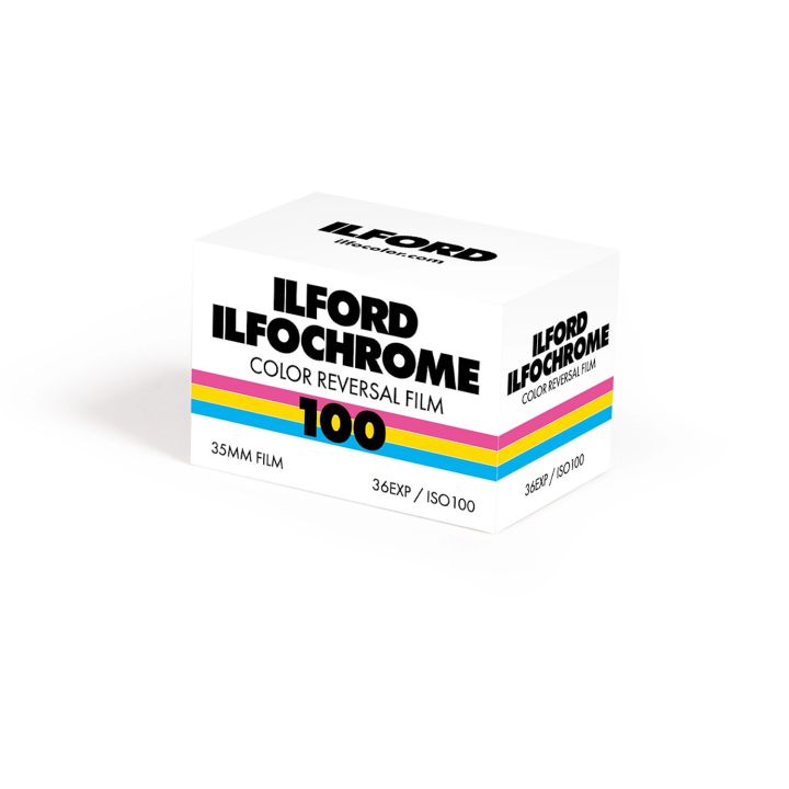 Ilford ILFOCHROME 100 Color Reversal 35mm Film 36 Exposures