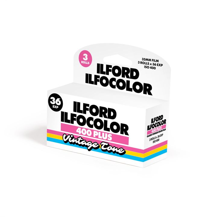 ILFORD ILFOCOLOR 400+ Vintage Tone 135/36 EXP - Triple Pack ( 3 Rolls )