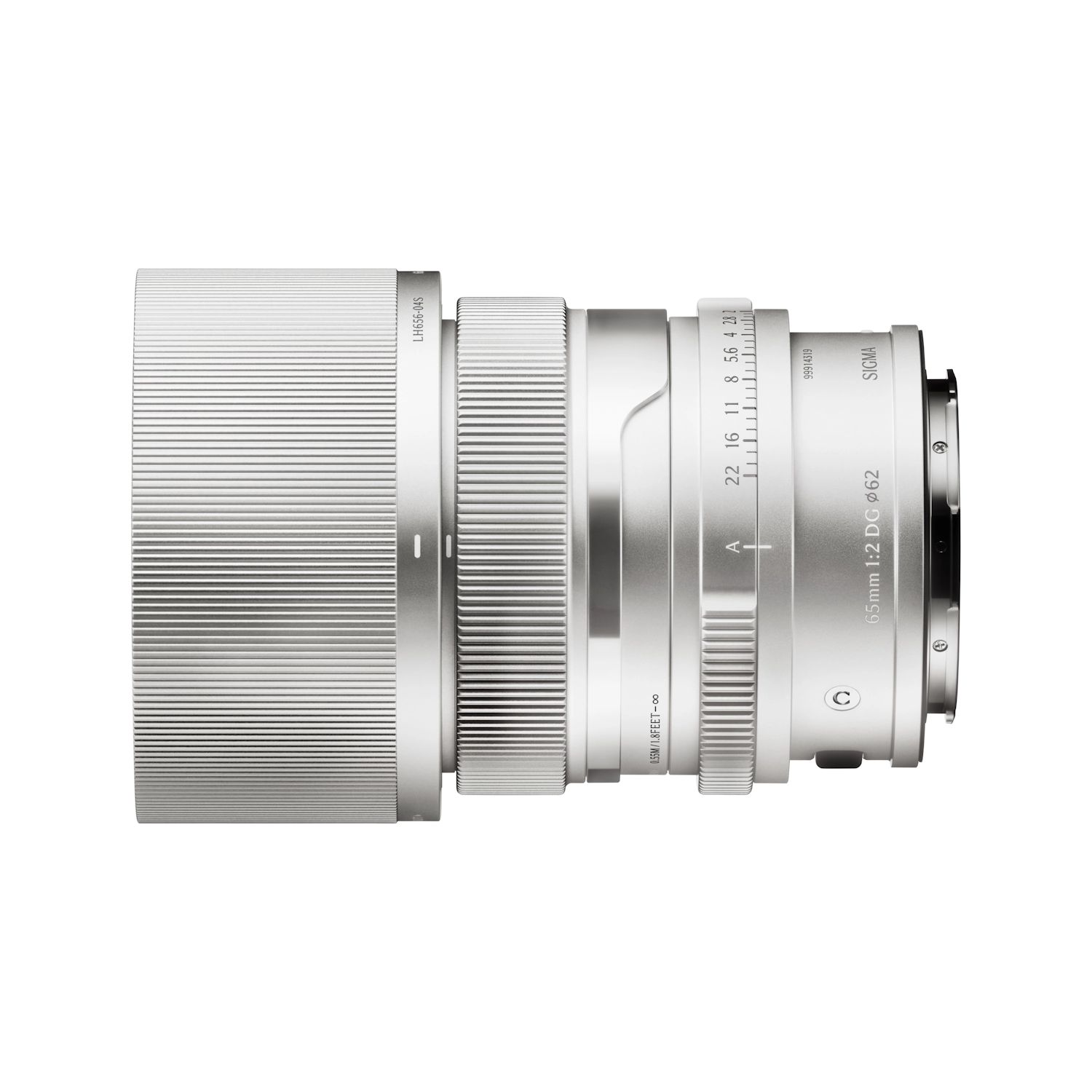 Sigma 65mm f/2 DG Contemporary Lens for L Mount Silver