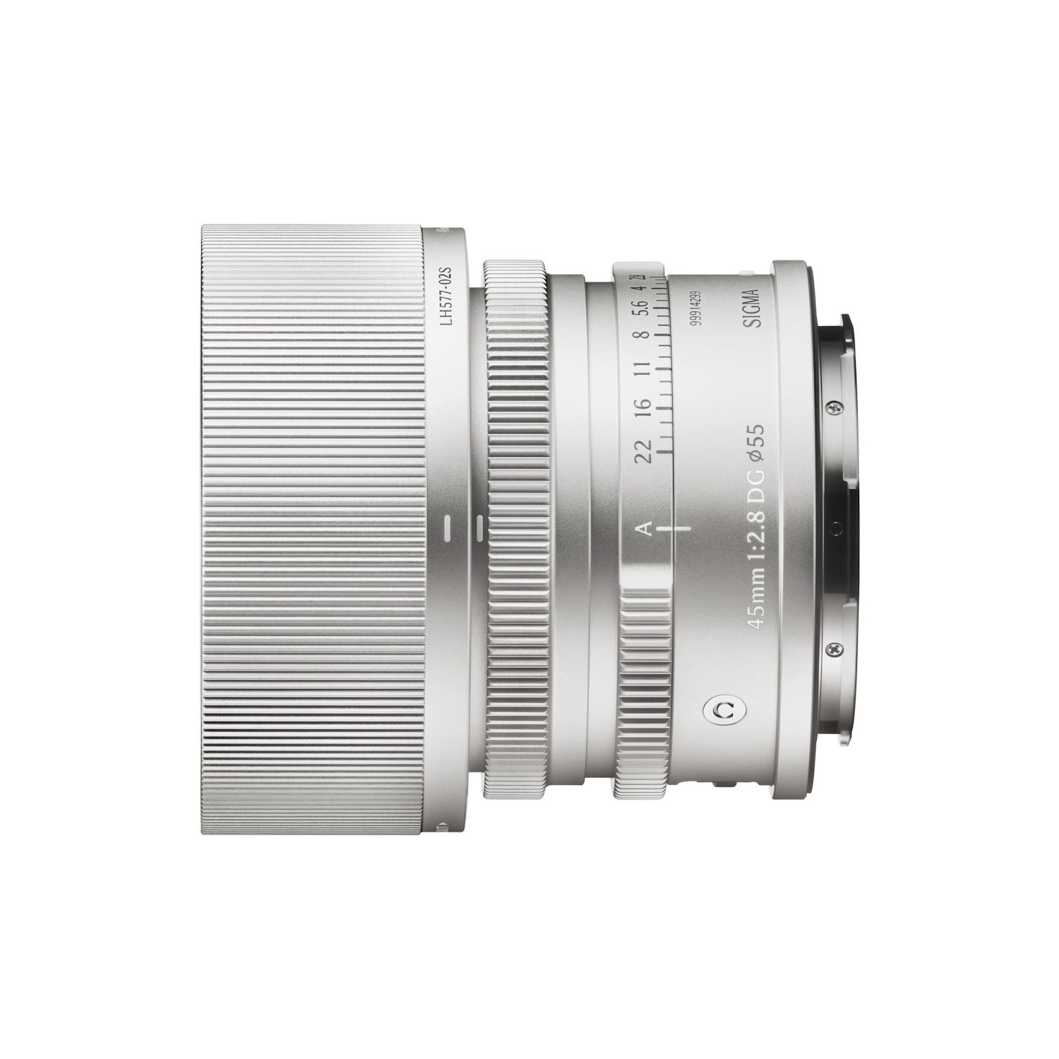 Sigma 45mm f/2.8 DG Contemporary Lens for L Mount Silver