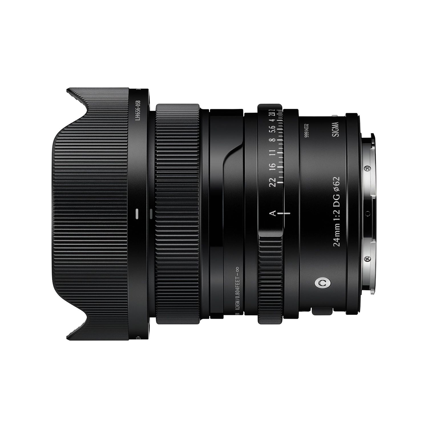 Sigma 24mm f/2 DG Contemporary Lens for L Mount Black