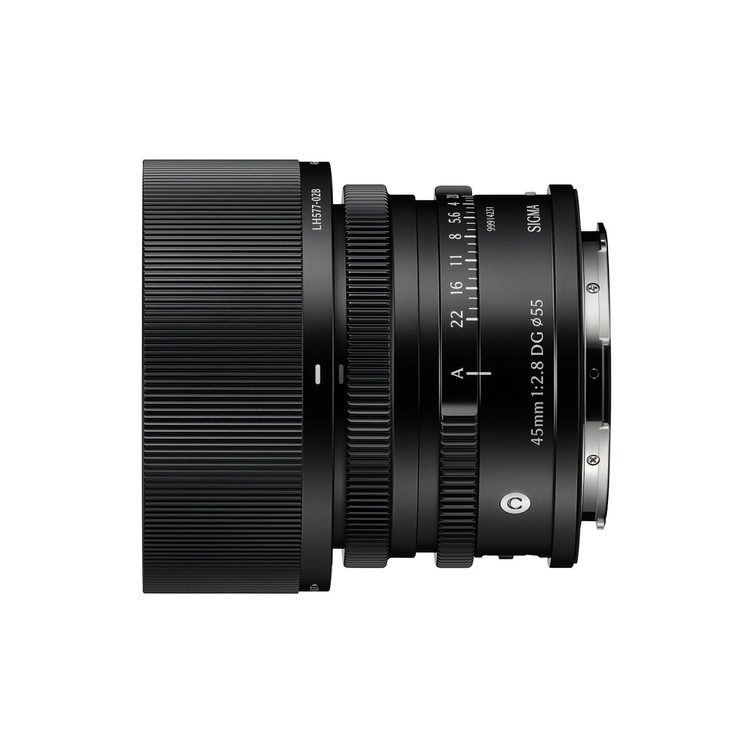 Sigma 45mm f/2.8 DG Contemporary Lens for L Mount Black