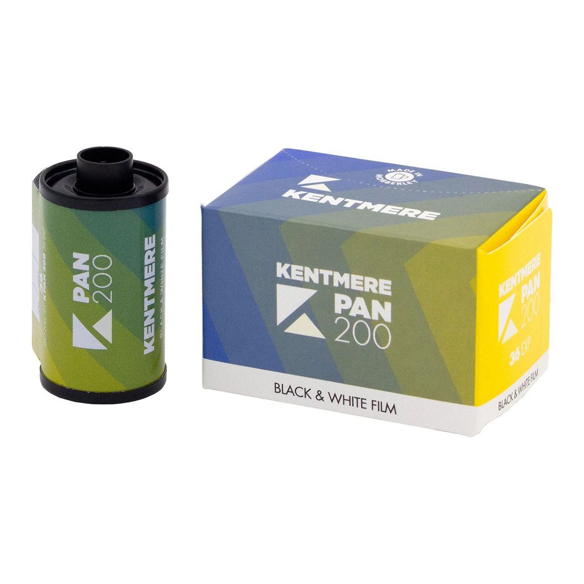 Kentmere PAN ISO 200 35mm 24 Exposure Black & White Film