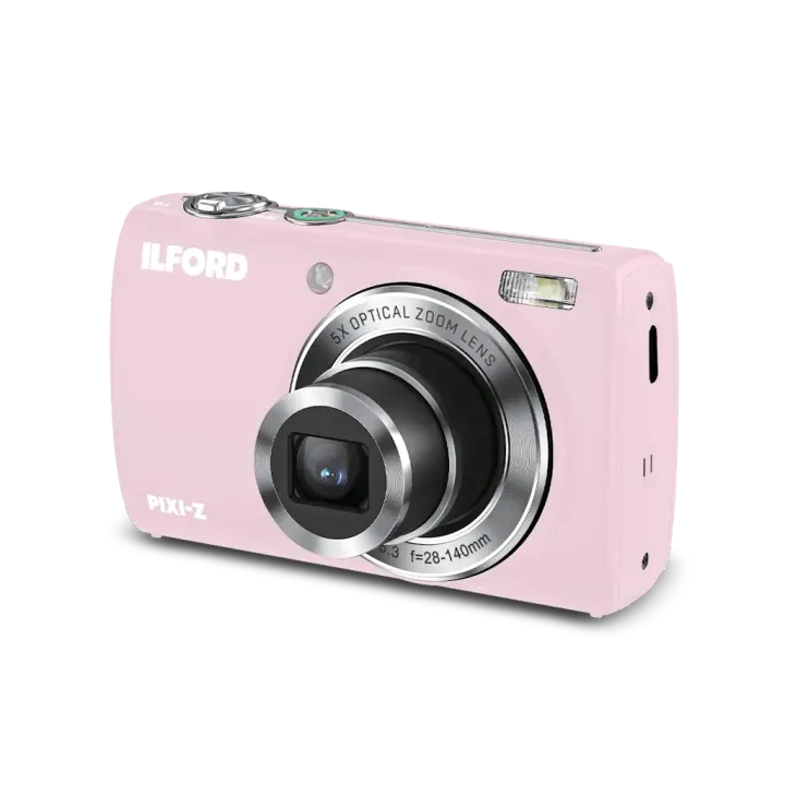 Ilford PIXI-Z Digital Camera 5x Zoom – Pink
