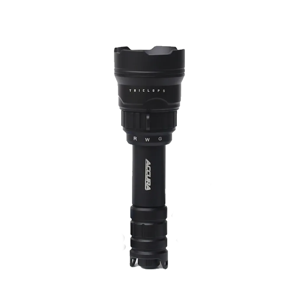 Accura Triclops GEN 2 800 Lumens Zoom LED Torch - White / Red / IR850