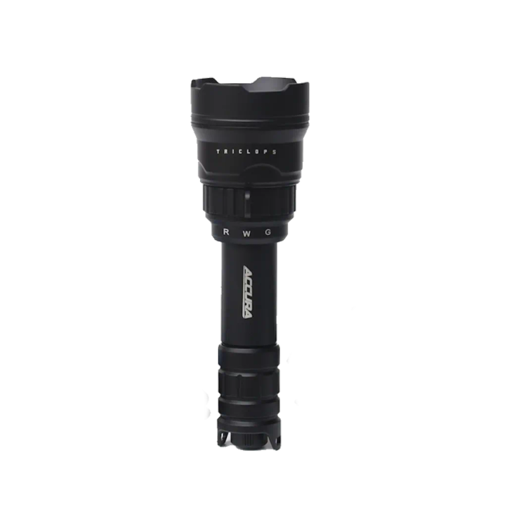 Accura Triclops GEN 2 800 Lumens Zoom LED Torch - White / Red / R850