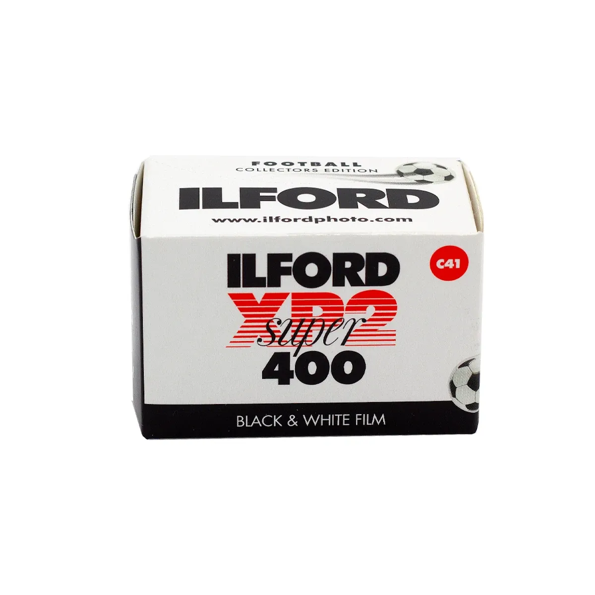 Ilford XP2 Super 35mm 36 Exposure Black & White Film - Football Limited Edition