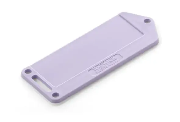 PURPLE TRAY TAG 5X40mm