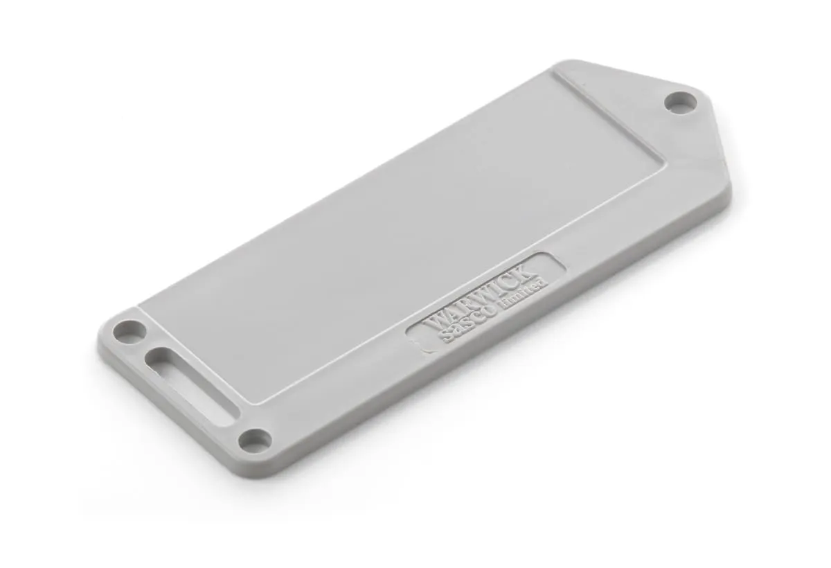 GREY TRAY TAG 5X40mm
