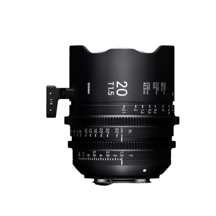 Sigma 20mm T1.5 FF High Speed Prime Cine Lens