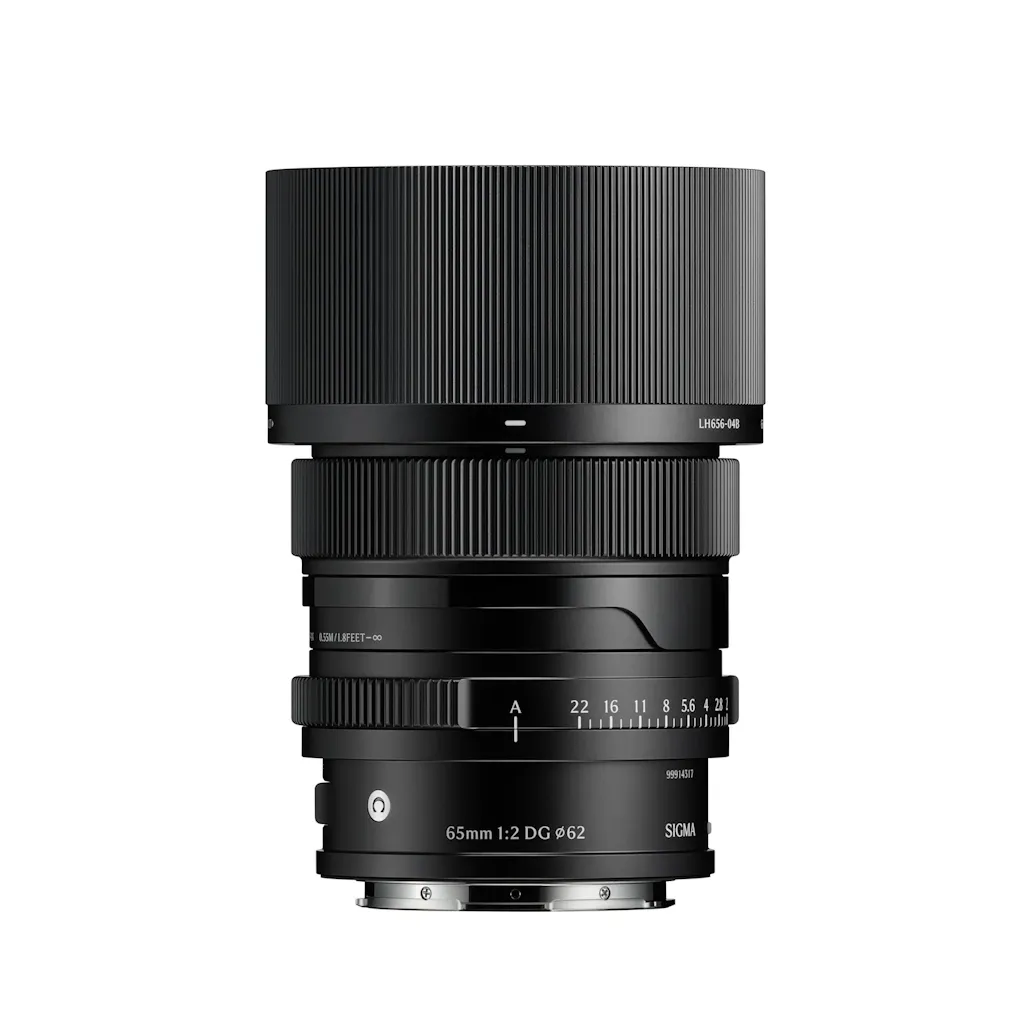 Sigma 65mm f/2 DG Contemporary Lens for L Mount Black