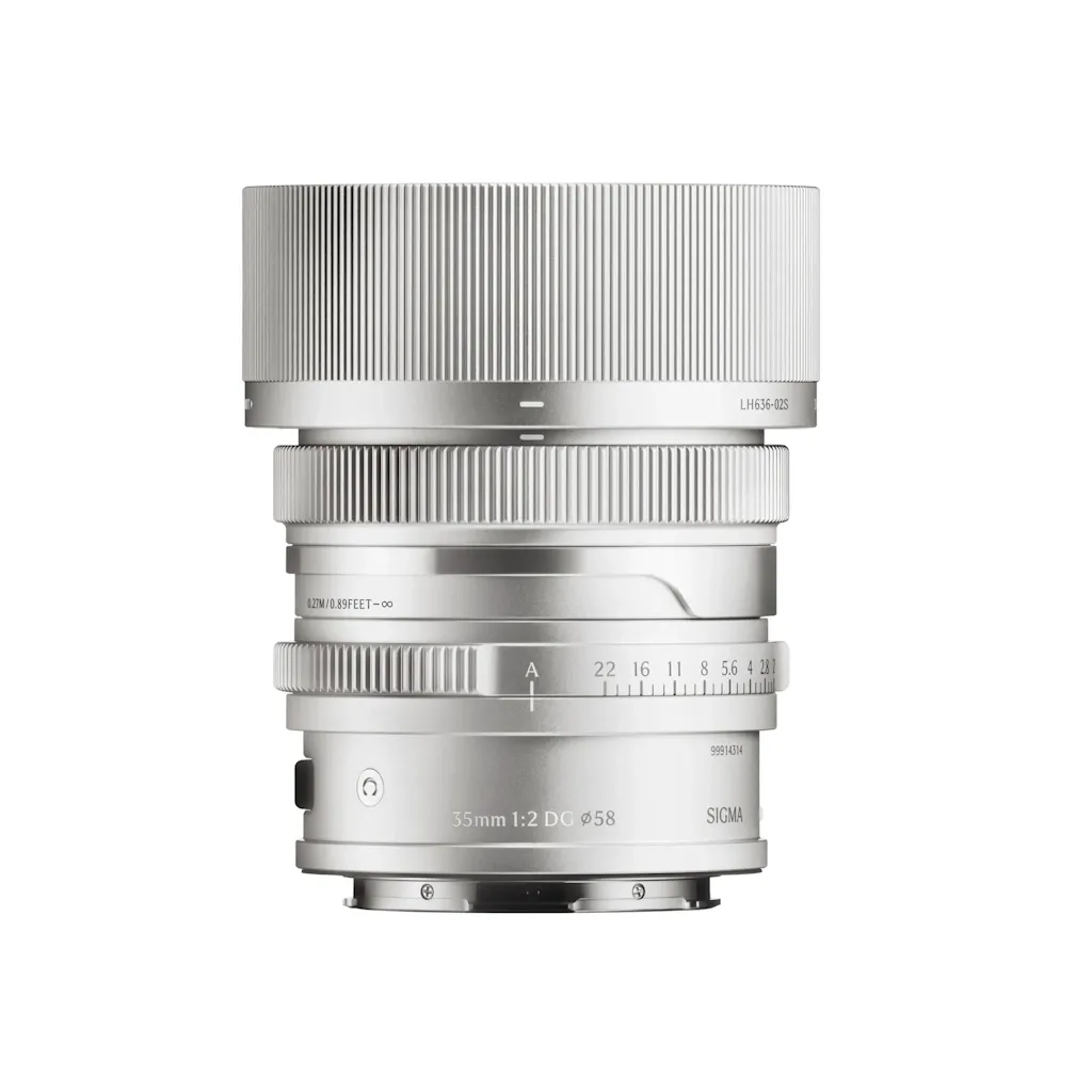 Sigma 35mm f/2 DG Contemporary Lens for L Mount Silver