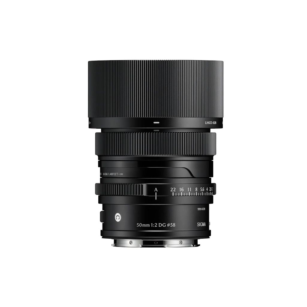 Sigma 50mm f/2 DG Contemporary Lens for L Mount Black