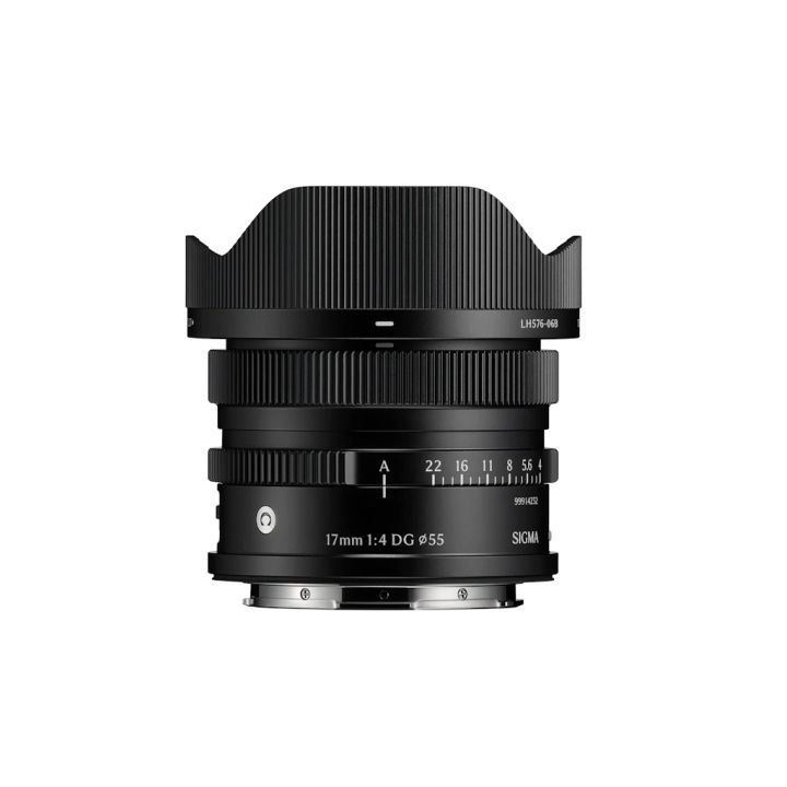 Sigma 17mm f/4 DG Contemporary Lens for L Mount - Black